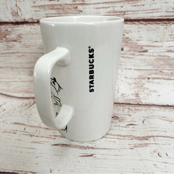 STARBUCKS Dogs and Green Tennis Ball 16oz Coffee Mug - Picture 3 of 7